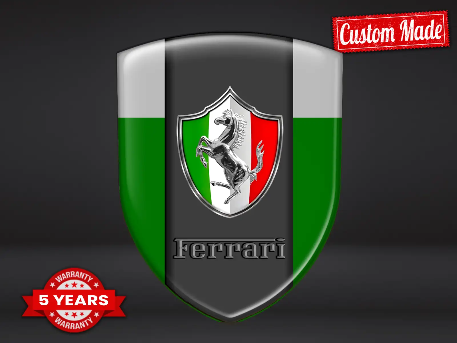 Ferrari Fensteraufkleber Edition Stilvoll Anpassbar